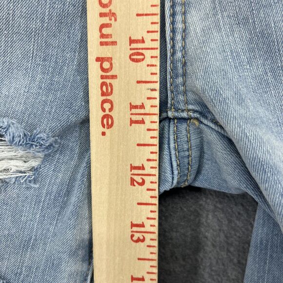 American Eagle Jeans Youth 0 Next Level Stretch Distressed Curvy Hi Rise Jegging - Picture 7 of 14